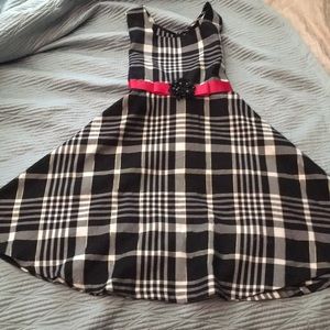 Bonnie Jean plaid Dress